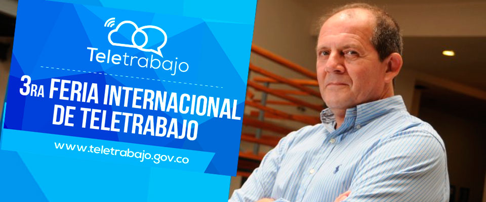 Referente del teletrabajo en Uruguay estará en la 3ra. Feria de Teletrabajo en Bogotá