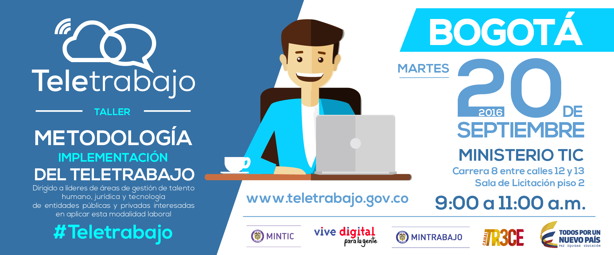 Teletrabajo sigue solidificándose en Bogotá