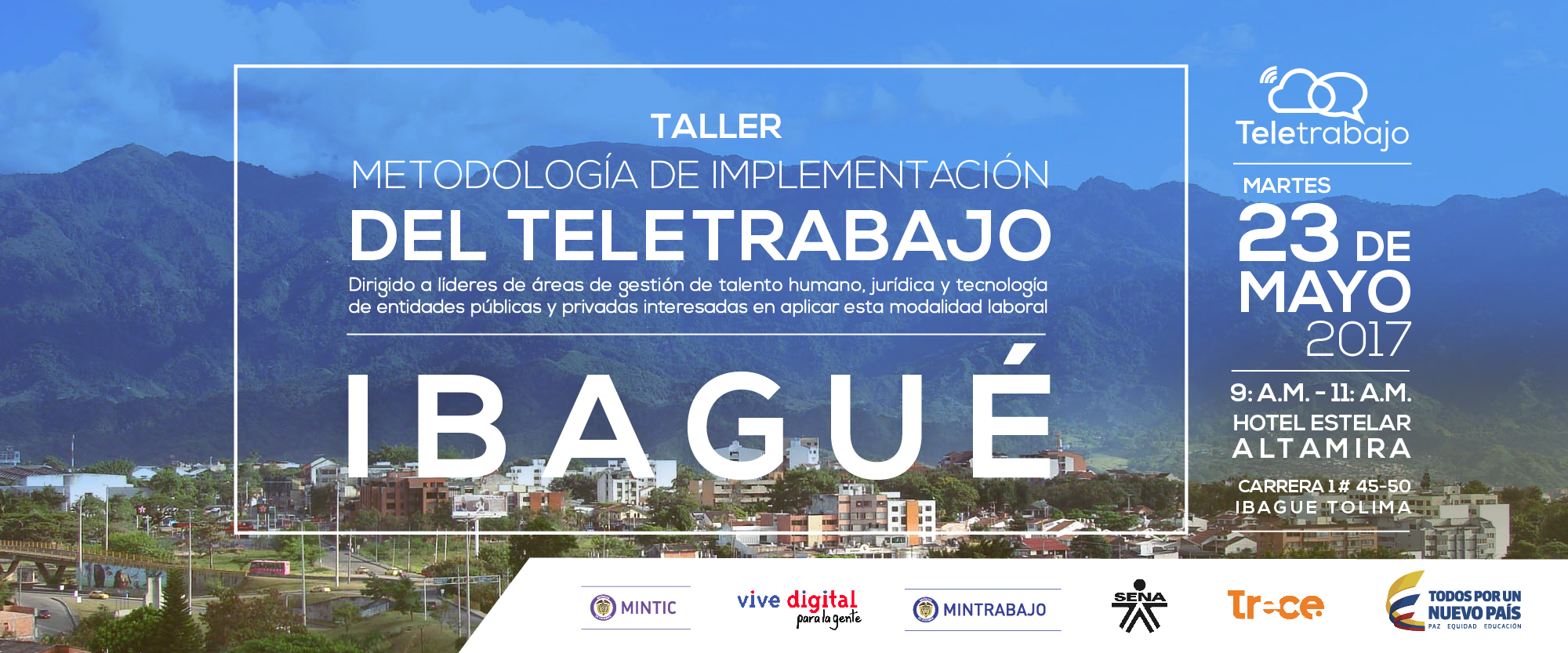 Taller de Teletrabajo llega a Ibagué