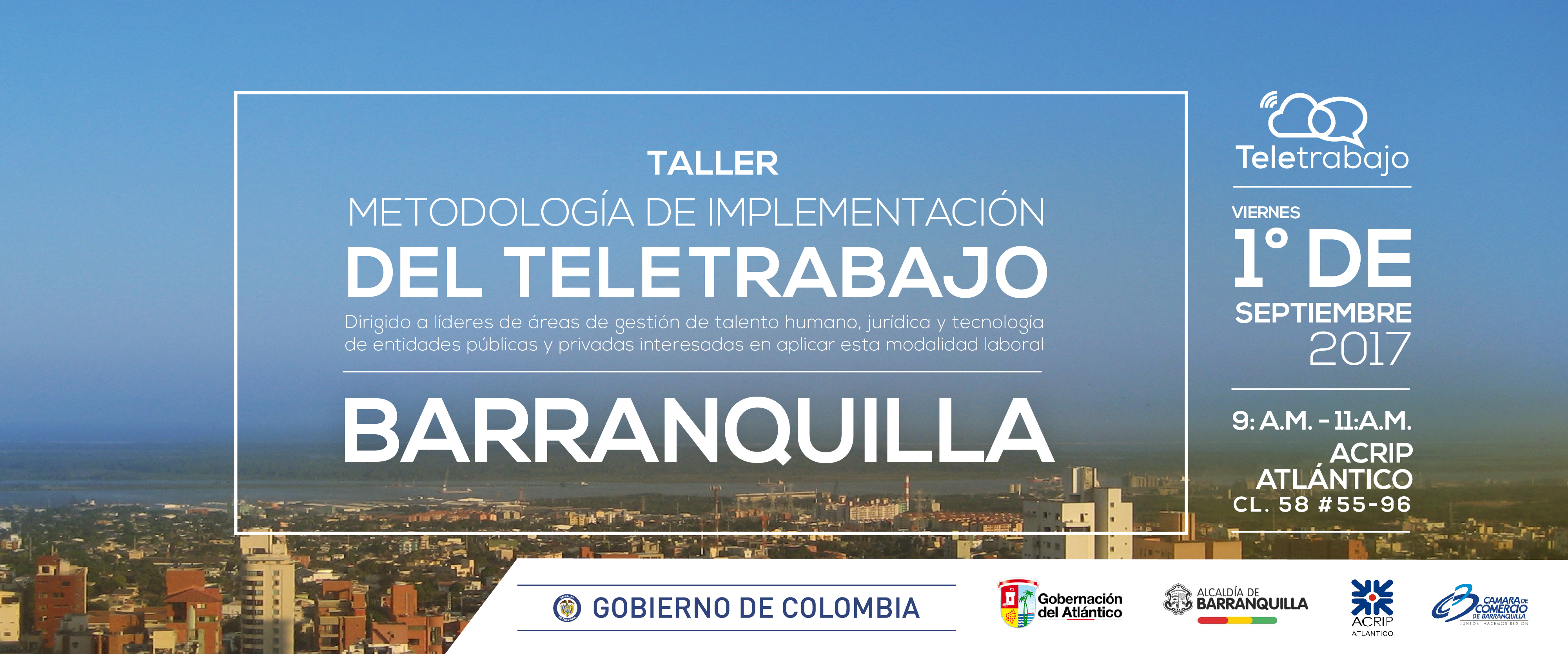 El Teletrabajo, la opción que cuida al medio ambiente llega a Barranquilla