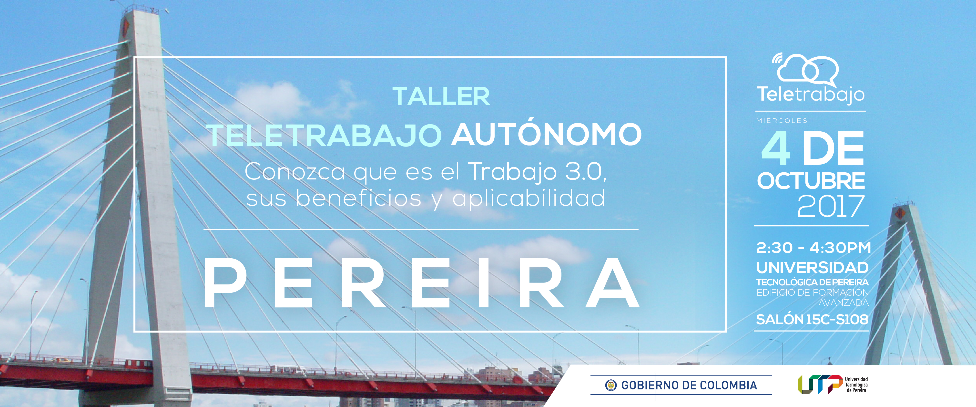 Taller de teletrabajo llega a la Universidad Tecnológica de Pereira