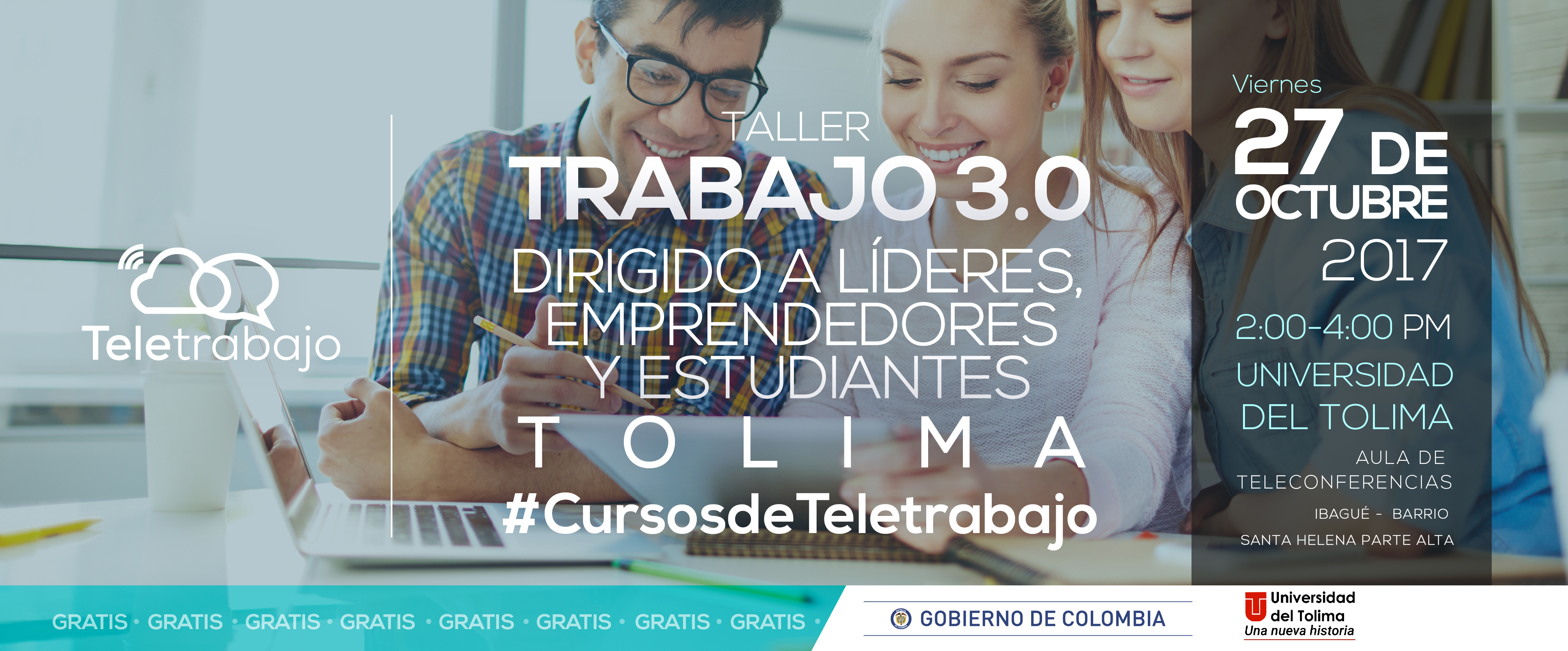 Aprenda sobre Teletrabajo en la Universidad del Tolima