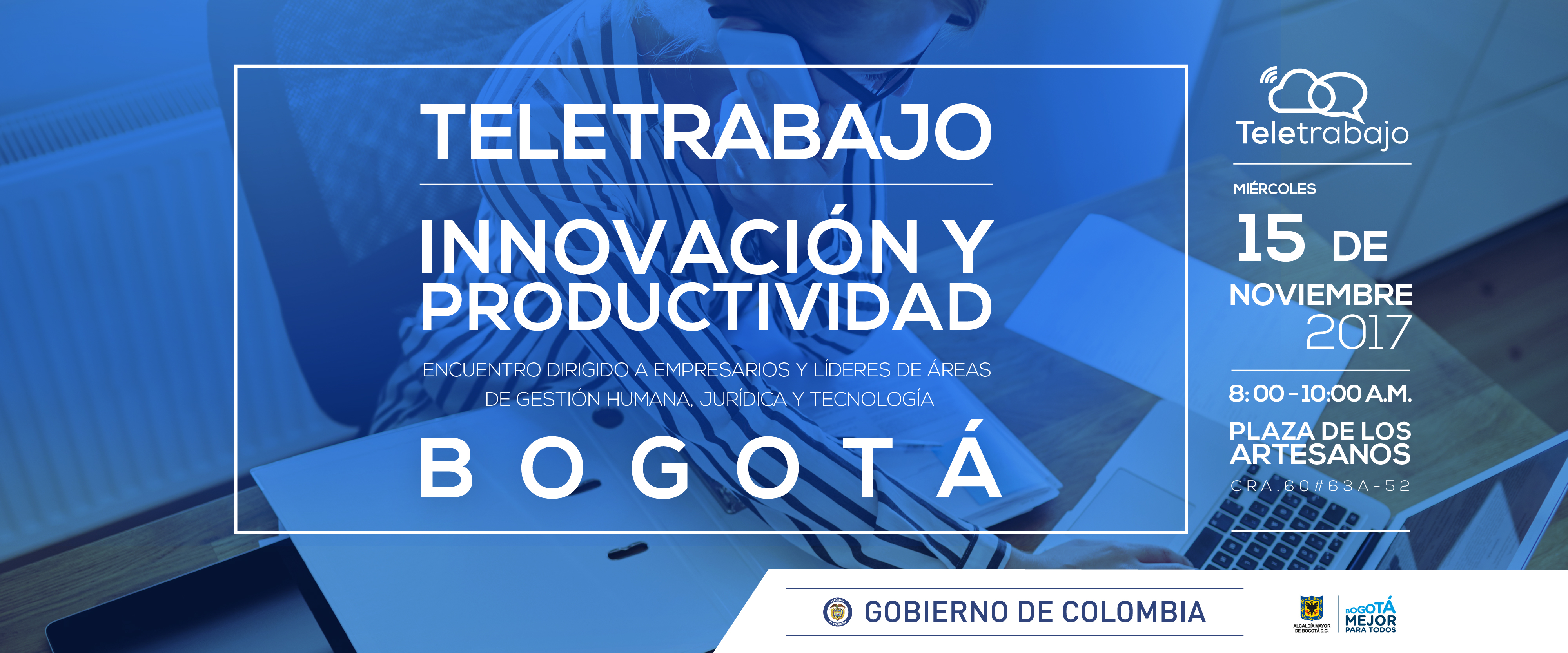 Taller de Teletrabajo gratuito en Bogotá