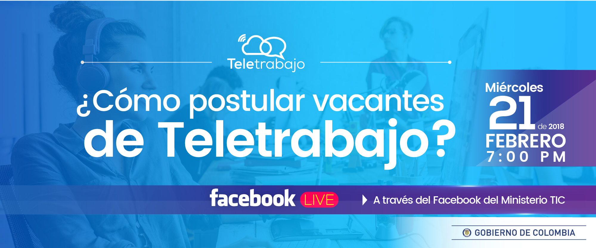 ¿Cómo postular vacantes de Teletrabajo?