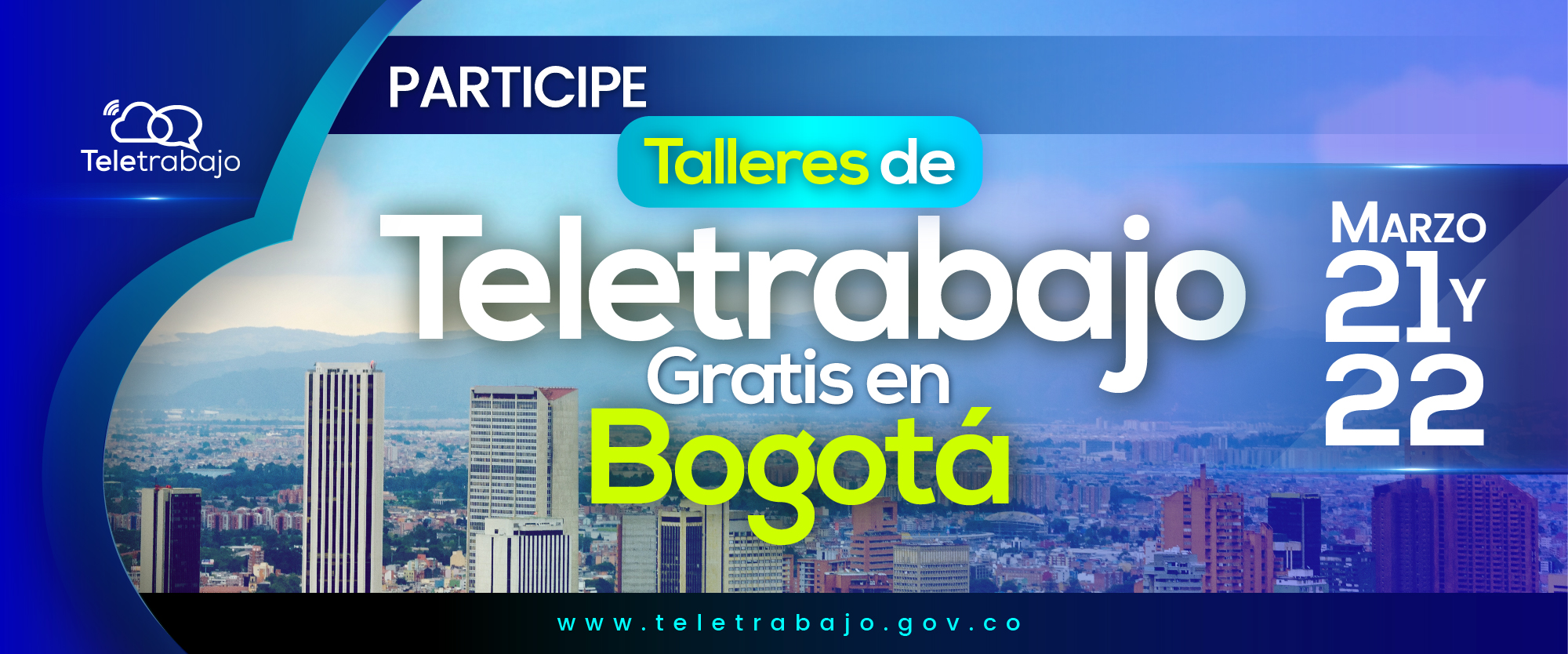 Nuevos talleres de Teletrabajo en Bogotá